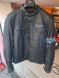 Giacca Moto Triumph con paraschiena