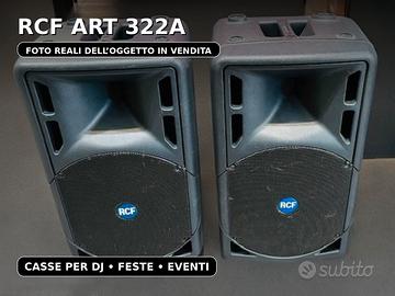 Coppia RCF 322 A cassa audio per spettacoli 