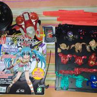 Lotto 18 Bakugan + Terreno di Gioco, Custodia, ecc