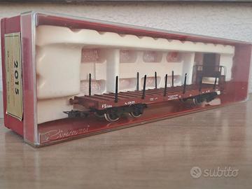 Carro pianale Poz FS.  Rivarossi 1/80