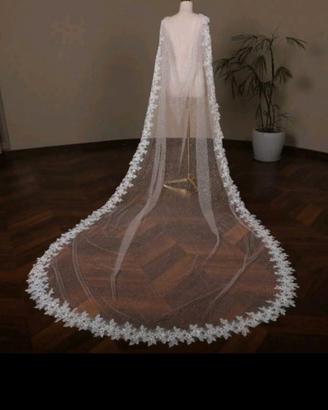 mantello/velo da sposa