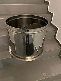 Contenitore colino-filtro  inox