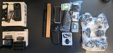 Insta360 x4 e accessori con 1 anno garanzia e scon