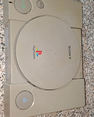 ps1 fat con accessori e giochi