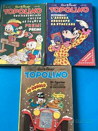 Topolino nr.1363/1371/1361 con figurine Alfa Romeo