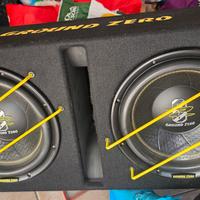 Impianto stereo auto ground zero professionale 