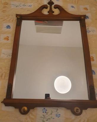 Specchio da parete o appoggio anni '50   Specchier
