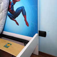 Letto cameretta spiderman