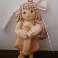 bambolina in pasta di pane