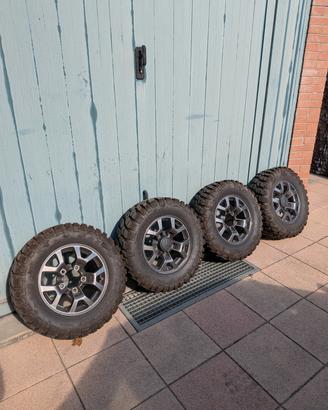 5 cerchi Suzuki Jimny con sensori tpms 