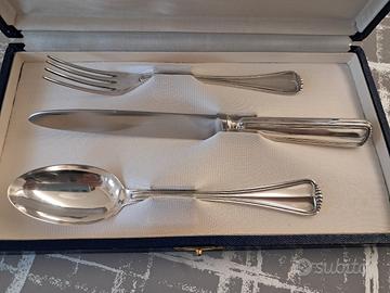 Set posate in argento 