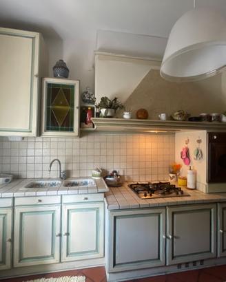 Cucina country legno massello