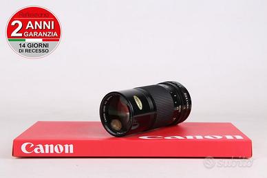 Canon 200mm f4 FD USATO GARANTITO PER DUE ANNI