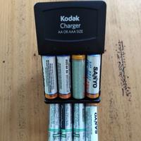 Caricatore pile stilo+10 pile ricaricabili