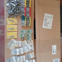 lotto minuteria da pesca piombi e piombini vari