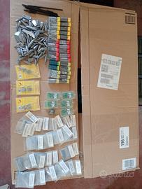 lotto minuteria da pesca piombi e piombini vari