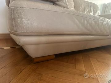 Divano Natuzzi in vera pelle