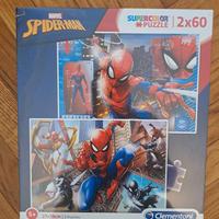 Puzzle Spiderman Clementoni Doppio 2 x60 pezzi