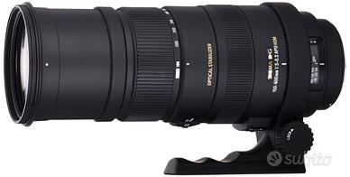 sigma 150-500mm f5-6.3 apo dg os hsm nikon NUOVA