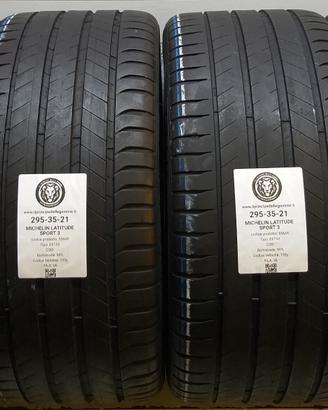 4 GOMME 295 35 21 MICHELIN A55649