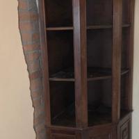 Angoliera in legno con mobiletto divisibile