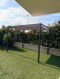 Pergolato 3x2 colore antracite