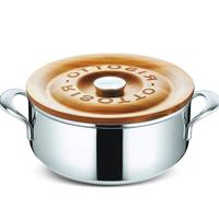 risottiera in acciaio inox Lagostins