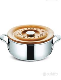 risottiera in acciaio inox Lagostins