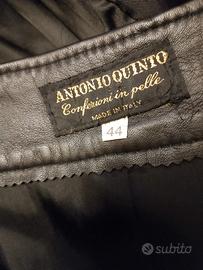 Completo in vera pelle 