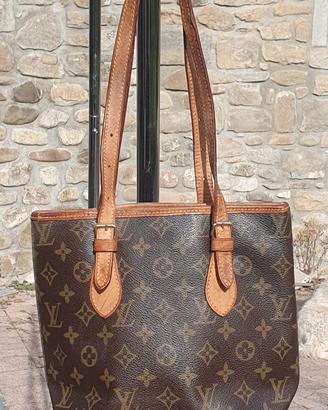 Borsa Louis Vuitton bucket in pelle da donna