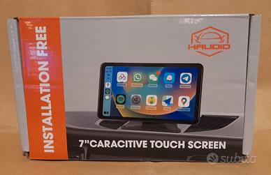 autoradio doppio din da 7" carplay wireless 