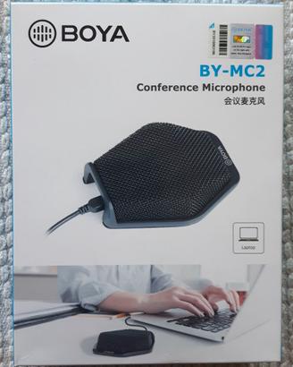 Microfono cardiode a condensatore per conferenze.