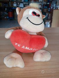 Peluches Scimmia Ti Amo