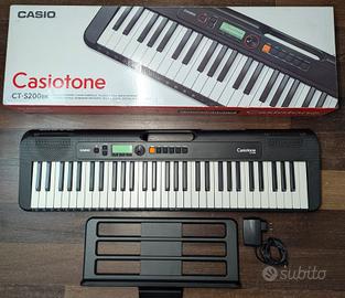 Casio Tone CT-S200 BK, tastiera 61 tasti