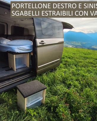 Van Semi-camperizzato Ford Tourneo 9 posti