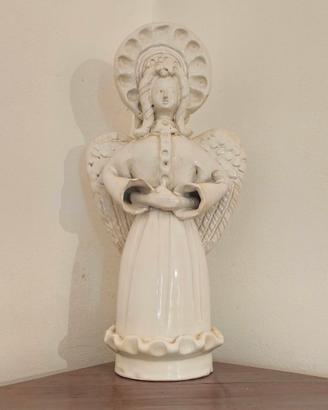 Matrangela in terracotta smaltata siciliana