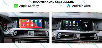 CARPLAY E ADNROID AUTO BMW SERIE 6 F06 F12 F13 NBT