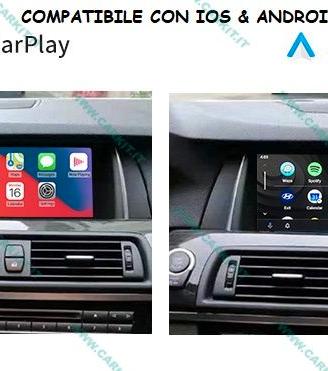 CARPLAY E ADNROID AUTO BMW SERIE 6 F06 F12 F13 NBT