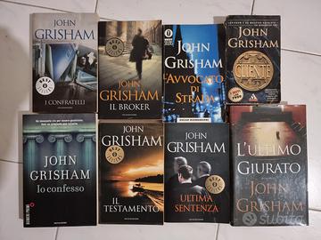 LOTTO 8 Romanzi di John Grisham