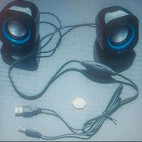 Casse Speaker USB Jack 3W Altoparlante Linq