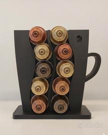 Porta capsule a forma di tazzina di caffè