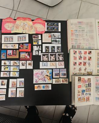 Enorme collezione mista di Francobolli.