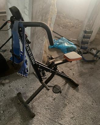 attrezzi palestra usati pochissimo