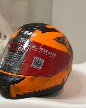 Casco moto integrale LS2 modello ROOKIE Tg. XXS