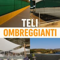 Teli ombreggianti su misura o in rotolo nuovi