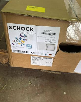 Lavello cucina lithos D100 1 vasca Cristaline nuov