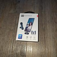 doppio Microfono esterno per smartphone 