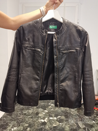 Giacca pelle Benetton bambina