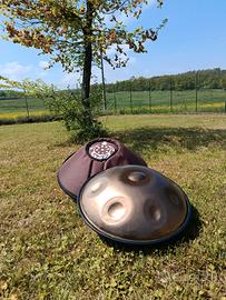 Handpan MDR in scala RE minore / D kurd