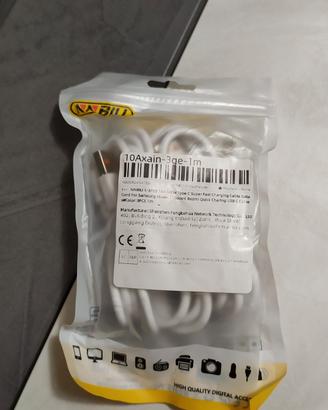 Set 3 cavetti USB A x USB C da 1mt
 10A 100W